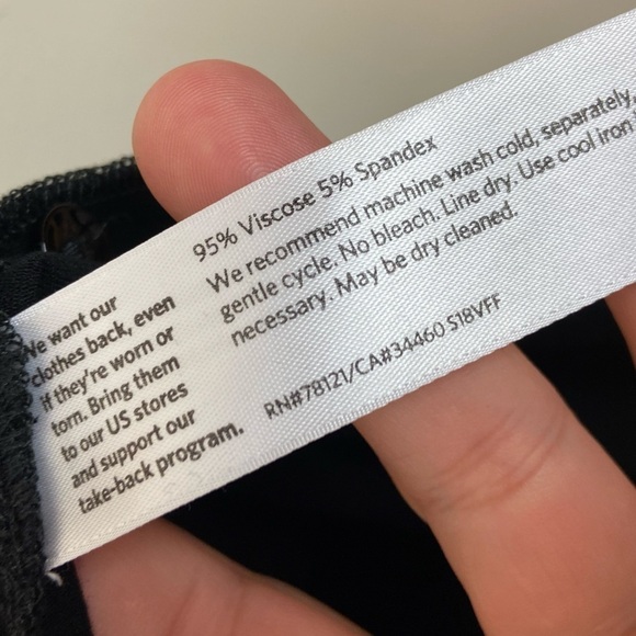 Eileen Fisher Viscose Signature Jersey Shirt Dress Button Down Drawstring Waist - Picture 5 of 6